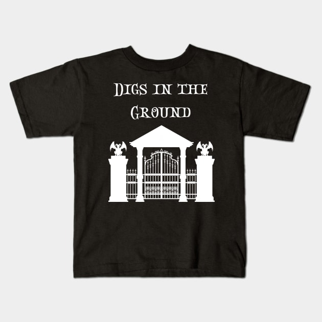 Digs in the Groud - Death, scary and witchy design! Kids T-Shirt by MagicTrick